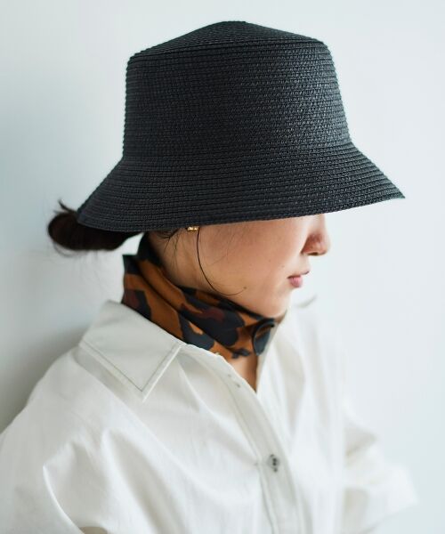 le.coeur blanc / ルクールブラン ハット | 《WEB限定アイテム》ペーパーバケットハット | 詳細16