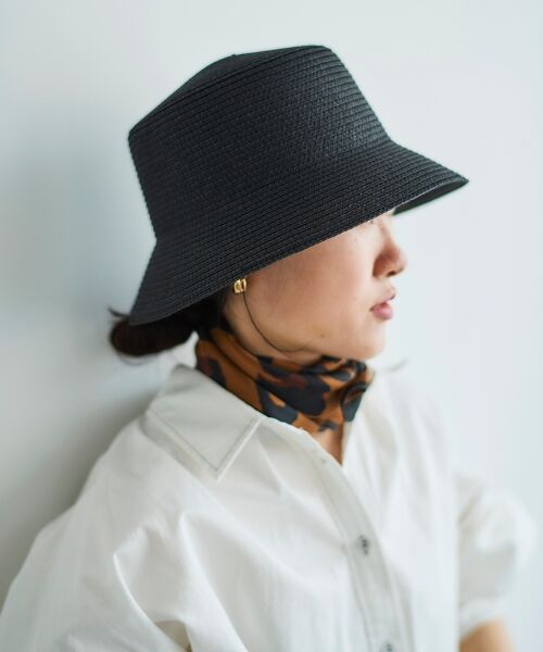 le.coeur blanc / ルクールブラン ハット | 《WEB限定アイテム》ペーパーバケットハット | 詳細17