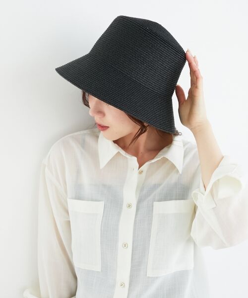 le.coeur blanc / ルクールブラン ハット | 《WEB限定アイテム》ペーパーバケットハット | 詳細20