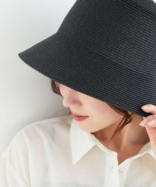 le.coeur blanc / ルクールブラン ハット | 《WEB限定アイテム》ペーパーバケットハット | 詳細21