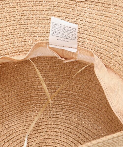 le.coeur blanc / ルクールブラン ハット | 《WEB限定アイテム》ペーパーバケットハット | 詳細26
