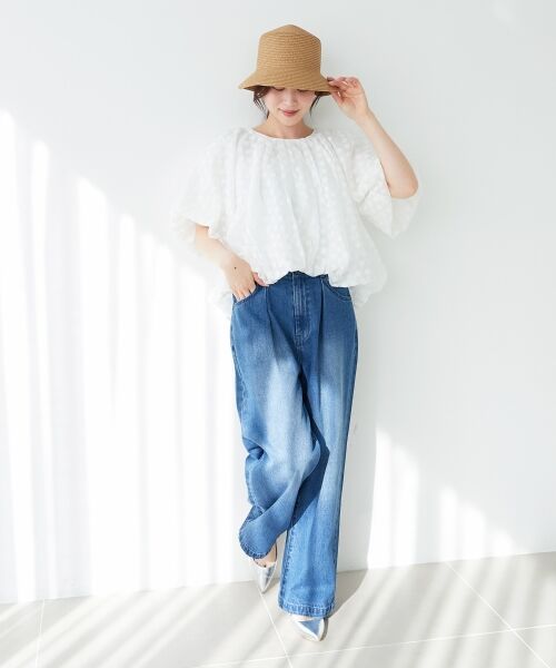 le.coeur blanc / ルクールブラン ハット | 《WEB限定アイテム》ペーパーバケットハット | 詳細7