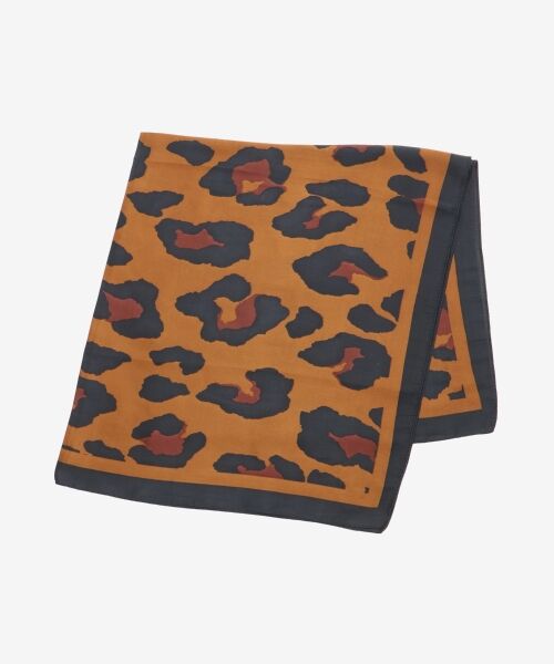le.coeur blanc / ルクールブラン バンダナ・スカーフ | 《WEB限定アイテム》レオパードプリントスカーフ | 詳細11