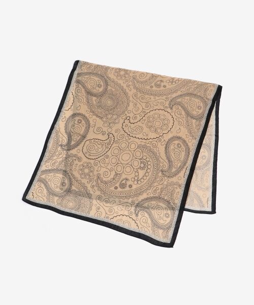 le.coeur blanc / ルクールブラン マフラー・ショール・スヌード・ストール | 《WEB限定アイテム》ペイズリープリントストール | 詳細20