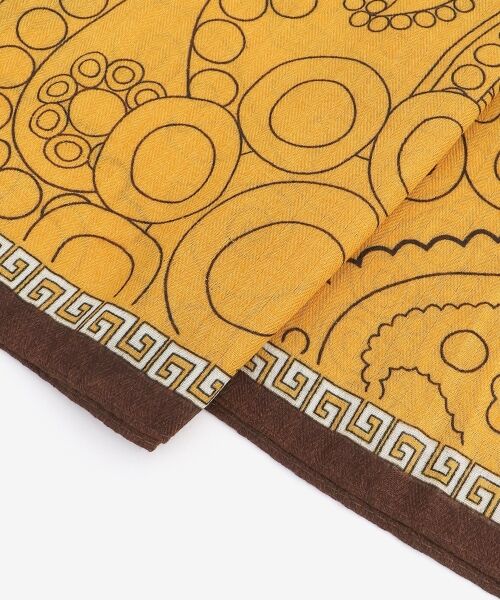 le.coeur blanc / ルクールブラン マフラー・ショール・スヌード・ストール | 《WEB限定アイテム》ペイズリープリントストール | 詳細28