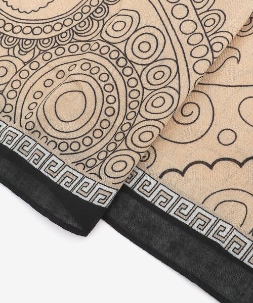 le.coeur blanc / ルクールブラン マフラー・ショール・スヌード・ストール | 《WEB限定アイテム》ペイズリープリントストール | 詳細29