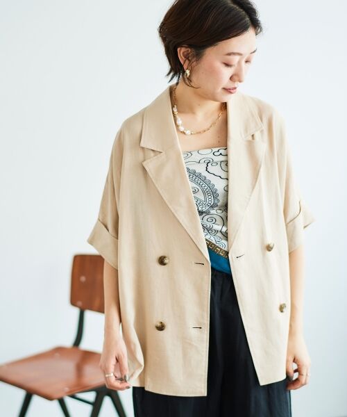 le.coeur blanc / ルクールブラン マフラー・ショール・スヌード・ストール | 《WEB限定アイテム》ペイズリープリントストール | 詳細6