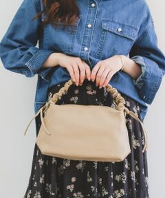 le.coeur blanc / ルクールブラン ショルダーバッグ | 《一部店舗/WEB限定》MILLELA FIRENZEギャザーハンドルバッグ