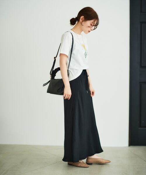 le.coeur blanc / ルクールブラン ショルダーバッグ | 《一部店舗/WEB限定》MILLELA FIRENZEギャザーハンドルバッグ | 詳細10