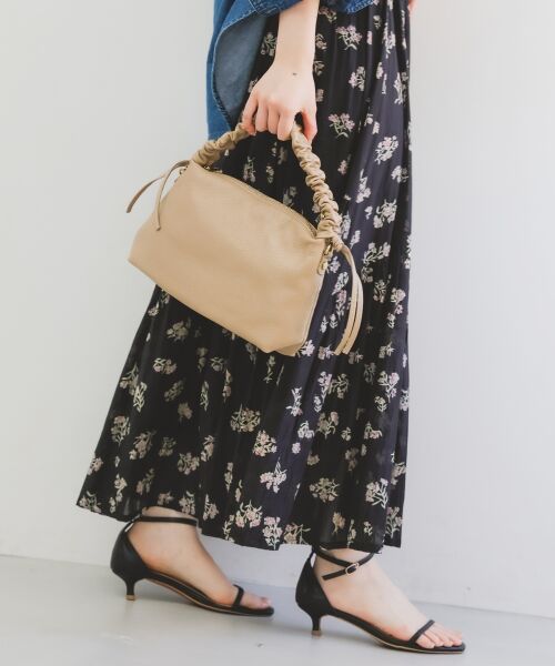 le.coeur blanc / ルクールブラン ショルダーバッグ | 《一部店舗/WEB限定》MILLELA FIRENZEギャザーハンドルバッグ | 詳細12