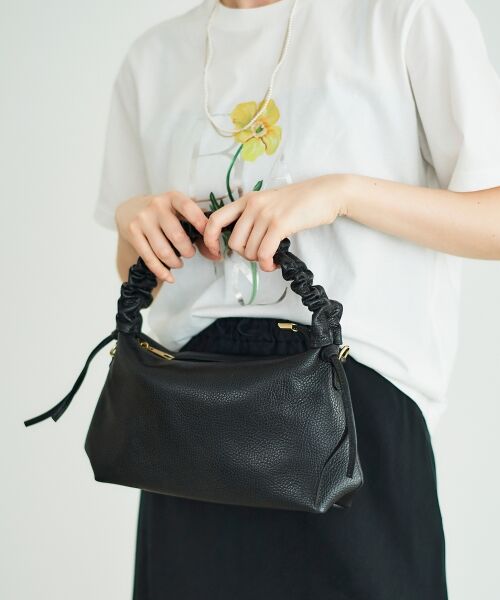 le.coeur blanc / ルクールブラン ショルダーバッグ | 《一部店舗/WEB限定》MILLELA FIRENZEギャザーハンドルバッグ | 詳細4