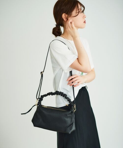 le.coeur blanc / ルクールブラン ショルダーバッグ | 《一部店舗/WEB限定》MILLELA FIRENZEギャザーハンドルバッグ | 詳細8