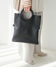 le.coeur blanc / ルクールブラン ハンドバッグ | MILLELA FIRENZEサークルハンドバッグ