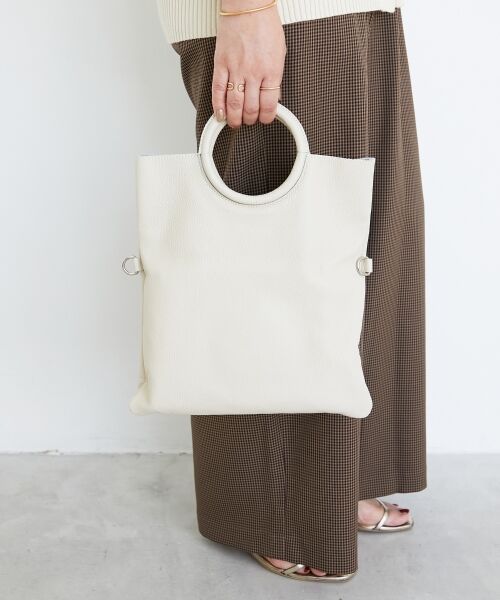 le.coeur blanc / ルクールブラン ハンドバッグ | MILLELA FIRENZEサークルハンドバッグ | 詳細8