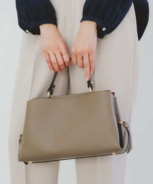 le.coeur blanc / ルクールブラン ショルダーバッグ | MILLELA FIRENZE 2WAYトラペーズバッグ | 詳細8