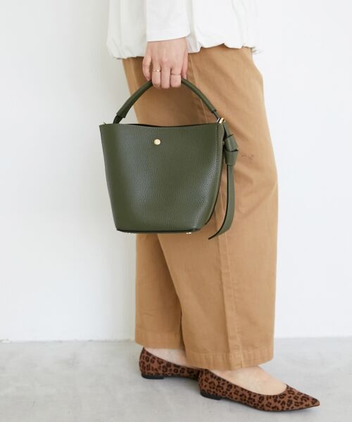 le.coeur blanc / ルクールブラン ショルダーバッグ | MILLELA FIRENZE 2WAYバケツバッグ | 詳細2