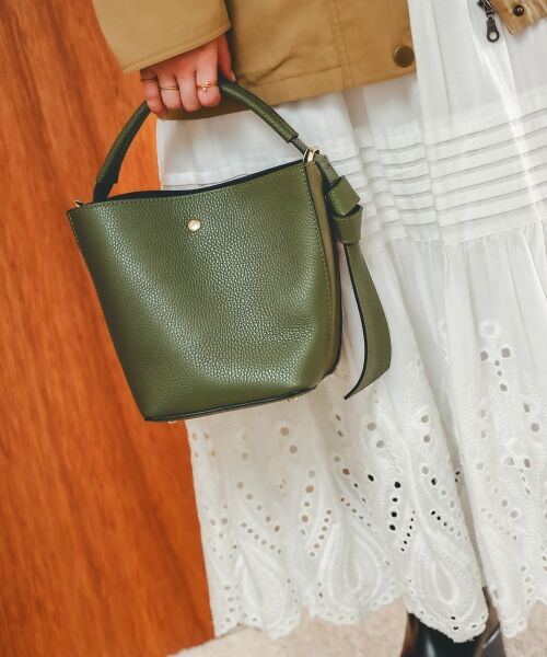 le.coeur blanc / ルクールブラン ショルダーバッグ | MILLELA FIRENZE 2WAYバケツバッグ | 詳細8