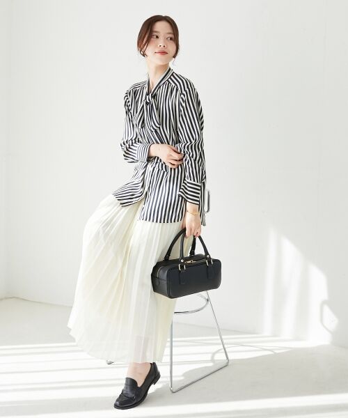 le.coeur blanc / ルクールブラン ボストンバッグ | MILLELA FIRENZE ミニボストンバッグ | 詳細11