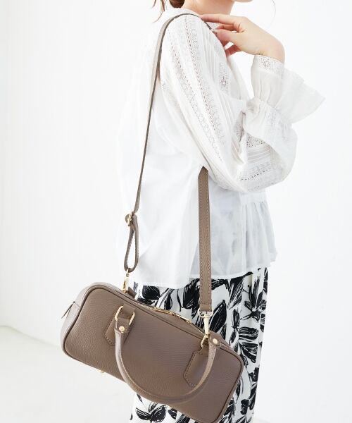 le.coeur blanc / ルクールブラン ボストンバッグ | MILLELA FIRENZE ミニボストンバッグ | 詳細2