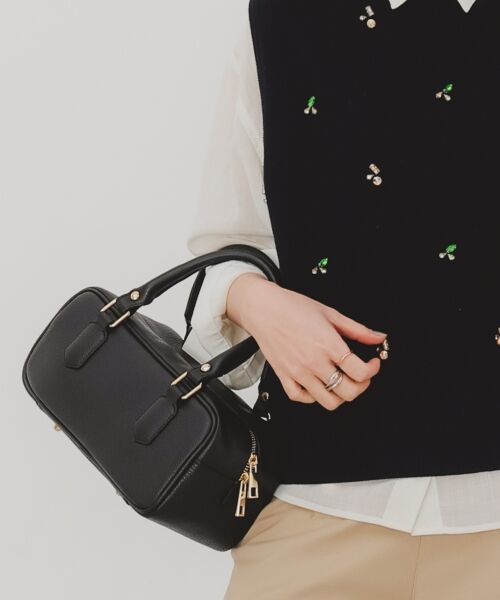 le.coeur blanc / ルクールブラン ボストンバッグ | MILLELA FIRENZE ミニボストンバッグ | 詳細28