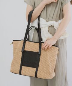 le.coeur blanc / ルクールブラン トートバッグ | 《一部店舗/WEB限定》MILLELA FIRENZE ラフィアトートバッグ