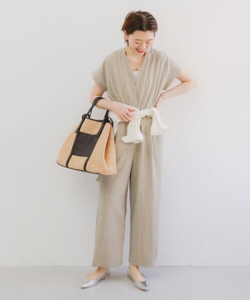 le.coeur blanc / ルクールブラン トートバッグ | 《一部店舗/WEB限定》MILLELA FIRENZE ラフィアトートバッグ | 詳細10