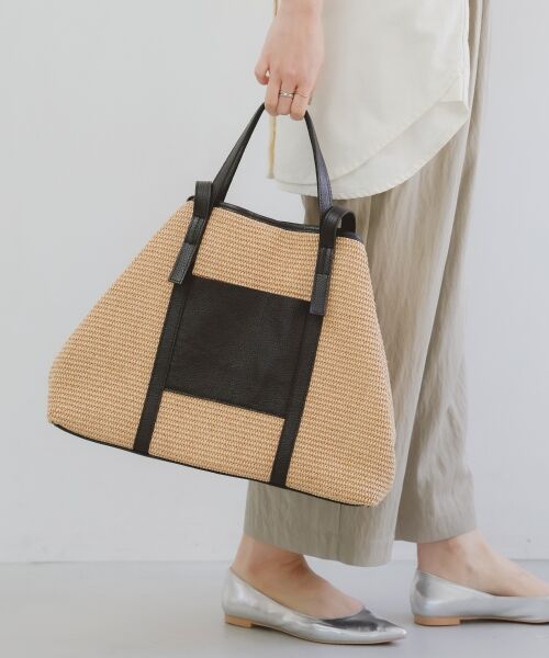 le.coeur blanc / ルクールブラン トートバッグ | 《一部店舗/WEB限定》MILLELA FIRENZE ラフィアトートバッグ | 詳細4