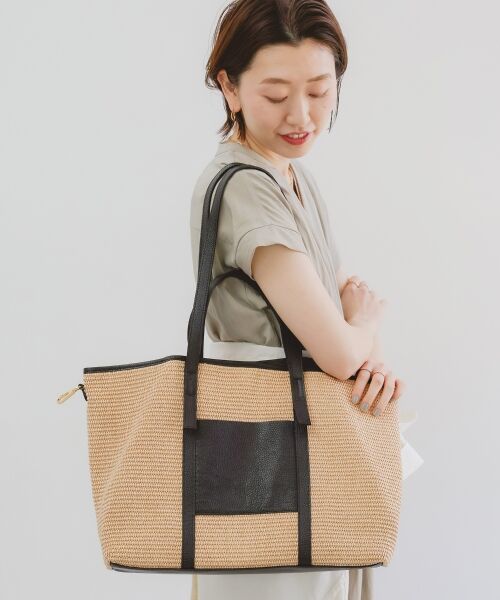 le.coeur blanc / ルクールブラン トートバッグ | 《一部店舗/WEB限定》MILLELA FIRENZE ラフィアトートバッグ | 詳細5