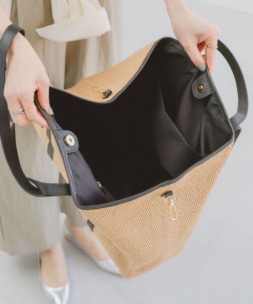 le.coeur blanc / ルクールブラン トートバッグ | 《一部店舗/WEB限定》MILLELA FIRENZE ラフィアトートバッグ | 詳細7