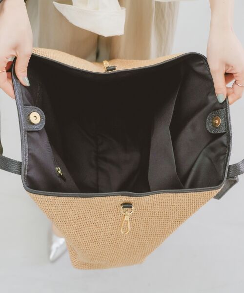 le.coeur blanc / ルクールブラン トートバッグ | 《一部店舗/WEB限定》MILLELA FIRENZE ラフィアトートバッグ | 詳細8