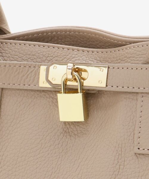 le.coeur blanc / ルクールブラン トートバッグ | MILLELAFIRENZE金具付きレザートートバッグ | 詳細23