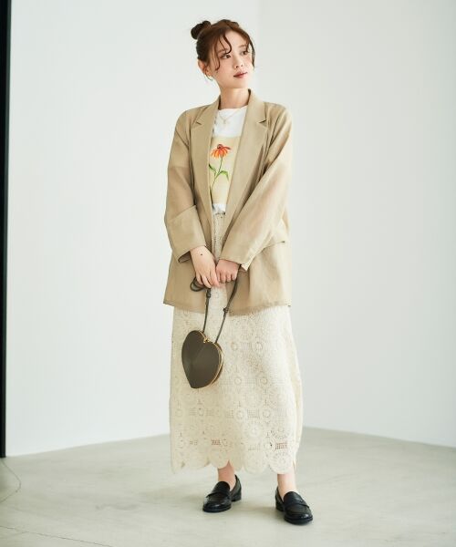 le.coeur blanc / ルクールブラン ショルダーバッグ | 《一部店舗/WEB限定》MILLELA FIRENZE ハート型バッグ | 詳細10