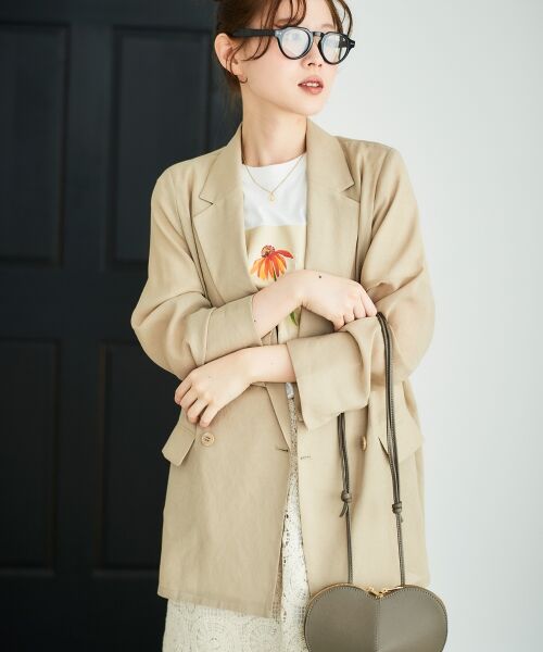 le.coeur blanc / ルクールブラン ショルダーバッグ | 《一部店舗/WEB限定》MILLELA FIRENZE ハート型バッグ | 詳細12