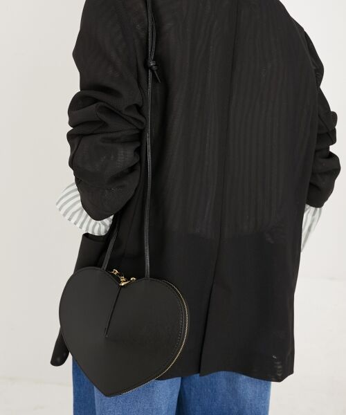 le.coeur blanc / ルクールブラン ショルダーバッグ | 《一部店舗/WEB限定》MILLELA FIRENZE ハート型バッグ | 詳細19