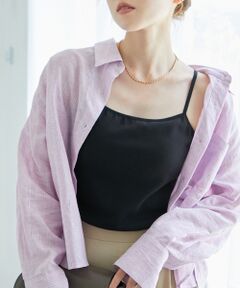 le.coeur blanc / ルクールブラン キャミソール・チューブトップ | CICA加工カップツキキャミ