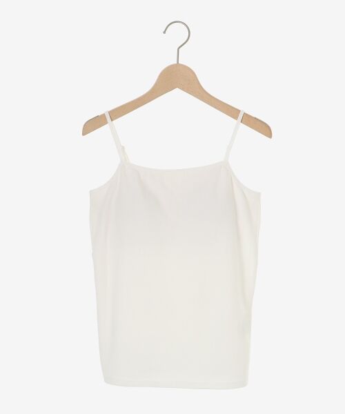 le.coeur blanc / ルクールブラン キャミソール・チューブトップ | CICA加工カップツキキャミ | 詳細11