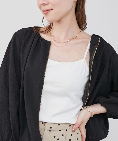 le.coeur blanc / ルクールブラン キャミソール・チューブトップ | CICA加工カップツキキャミ | 詳細18