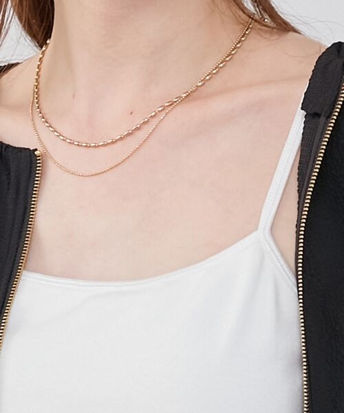 le.coeur blanc / ルクールブラン キャミソール・チューブトップ | CICA加工カップツキキャミ | 詳細19