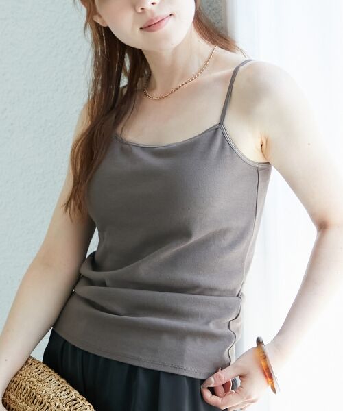 le.coeur blanc / ルクールブラン キャミソール・チューブトップ | CICA加工カップツキキャミ | 詳細2