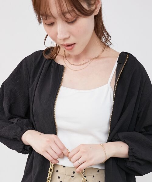 le.coeur blanc / ルクールブラン キャミソール・チューブトップ | CICA加工カップツキキャミ | 詳細20