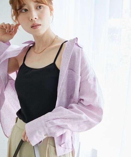 le.coeur blanc / ルクールブラン キャミソール・チューブトップ | CICA加工カップツキキャミ | 詳細28