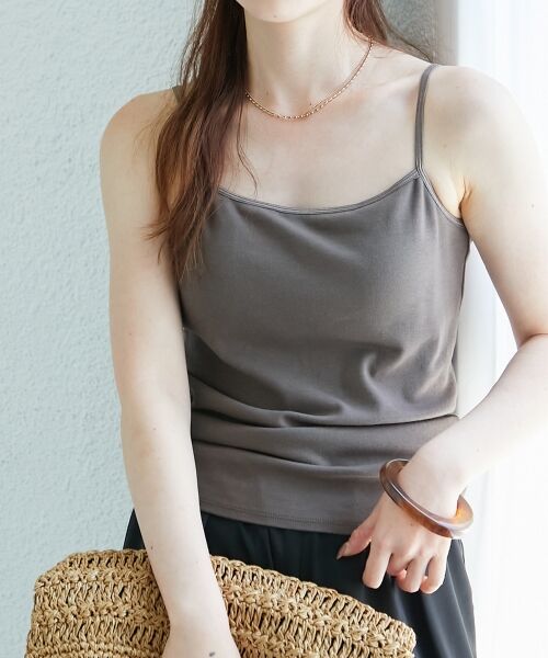 le.coeur blanc / ルクールブラン キャミソール・チューブトップ | CICA加工カップツキキャミ | 詳細3