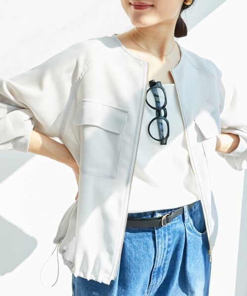 le.coeur blanc / ルクールブラン タンクトップ | スクエアニットタンク | 詳細12