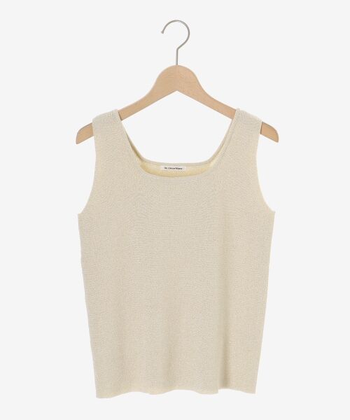 le.coeur blanc / ルクールブラン タンクトップ | スクエアニットタンク | 詳細5