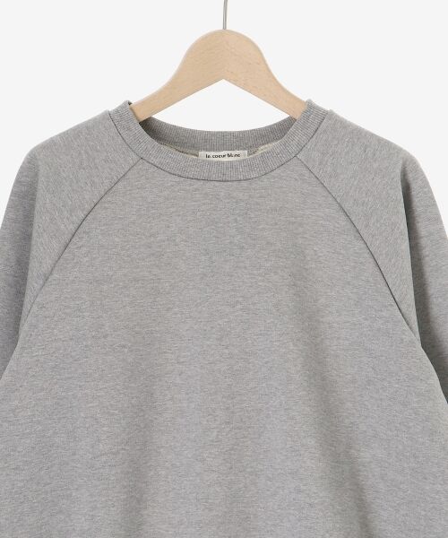 le.coeur blanc / ルクールブラン カットソー | 《手洗い可能》バックレーススウェットプルオーバー | 詳細26
