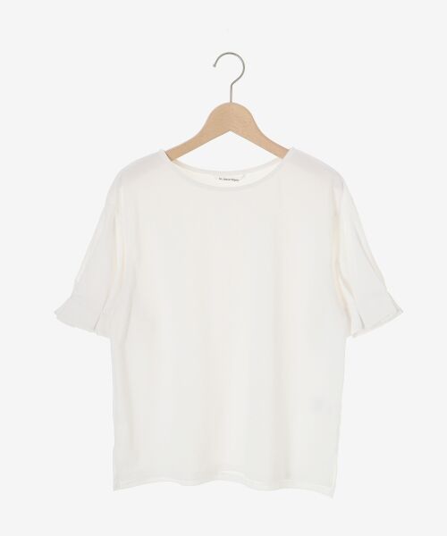 le.coeur blanc / ルクールブラン Tシャツ | コットンタックスリーブTシャツ | 詳細12