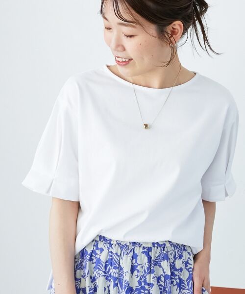 le.coeur blanc / ルクールブラン Tシャツ | コットンタックスリーブTシャツ | 詳細15