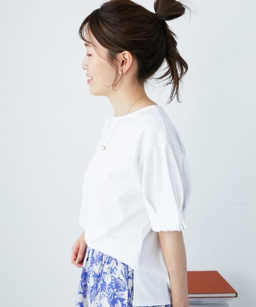 le.coeur blanc / ルクールブラン Tシャツ | コットンタックスリーブTシャツ | 詳細17