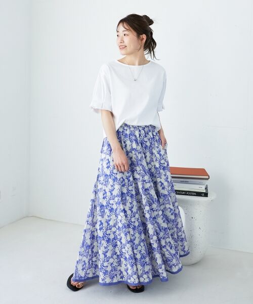 le.coeur blanc / ルクールブラン Tシャツ | コットンタックスリーブTシャツ | 詳細21