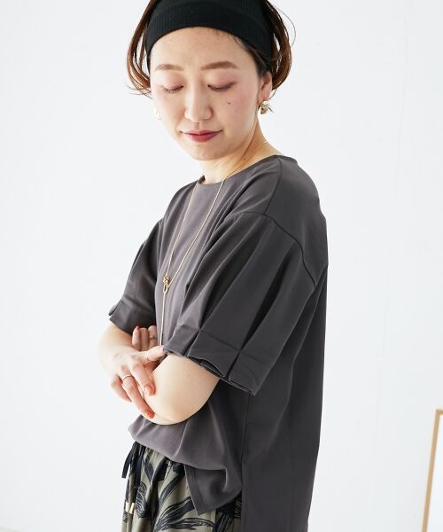 le.coeur blanc / ルクールブラン Tシャツ | コットンタックスリーブTシャツ | 詳細30